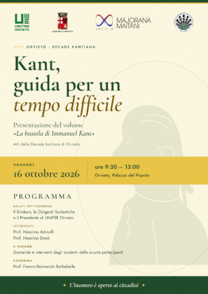 KANT GUIDA PER TEMPO DIFFICILE